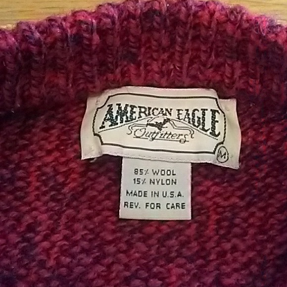 Vintage american eagle wool sweater - Picture 2 of 2